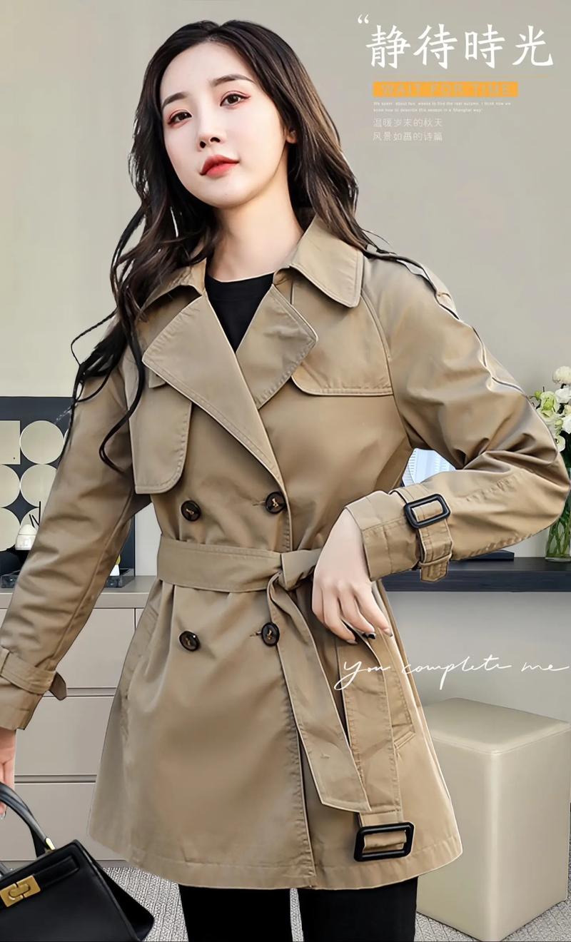 欧美时尚女装风衣图片，如何选款才显气质？-图3