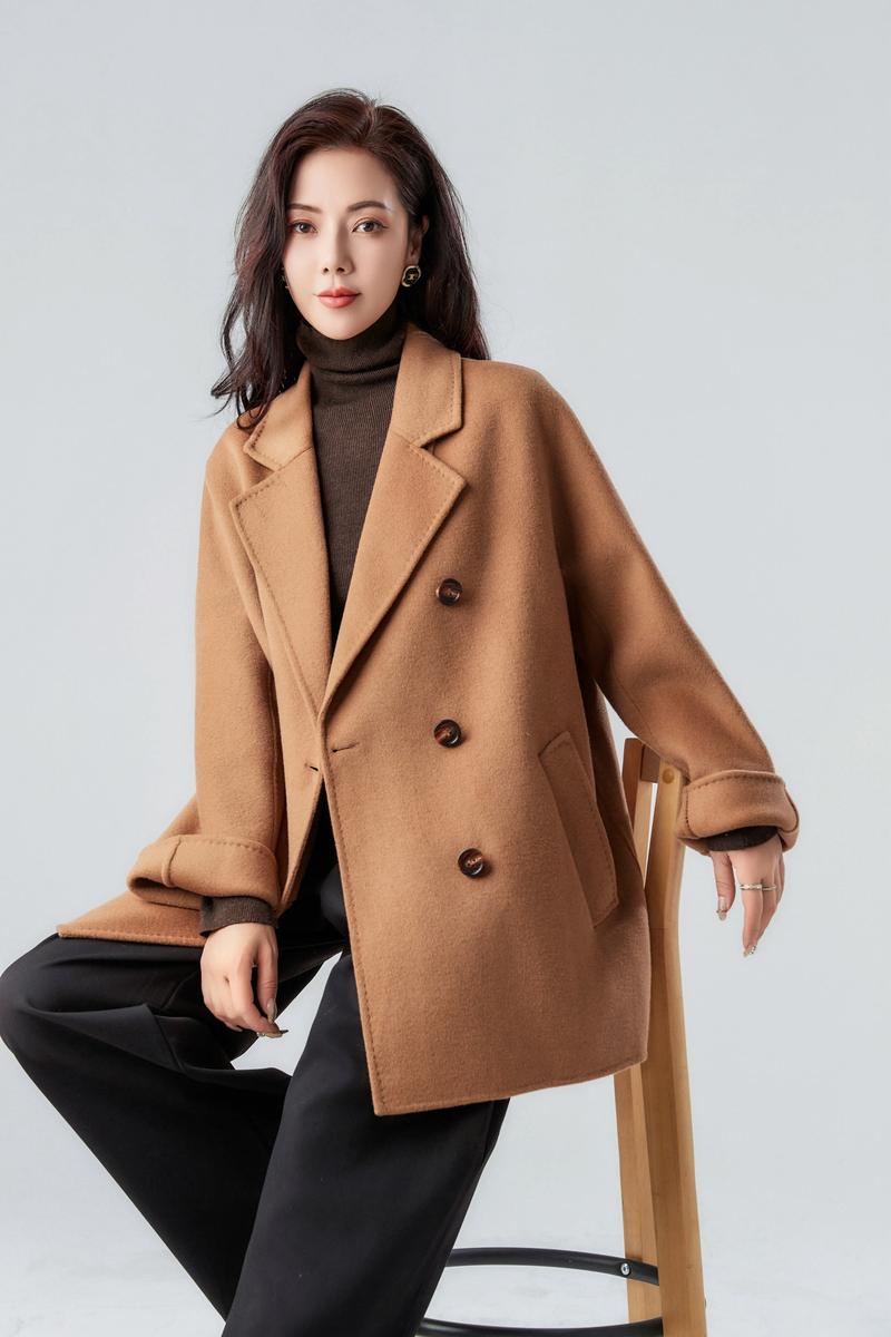 女装呢子外套大衣图片有哪些款式推荐？-图2
