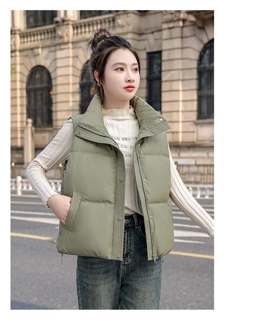 时尚冬装马夹外套女装，今年流行什么款？-图1