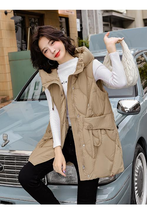 时尚冬装马夹外套女装，今年流行什么款？-图3