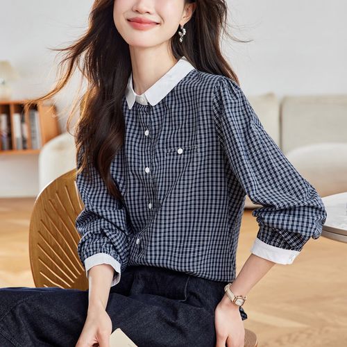新款女装格子衬衫,怎么搭更出彩?-图1 新款女装格子衬衫,怎么搭更出彩?-图1