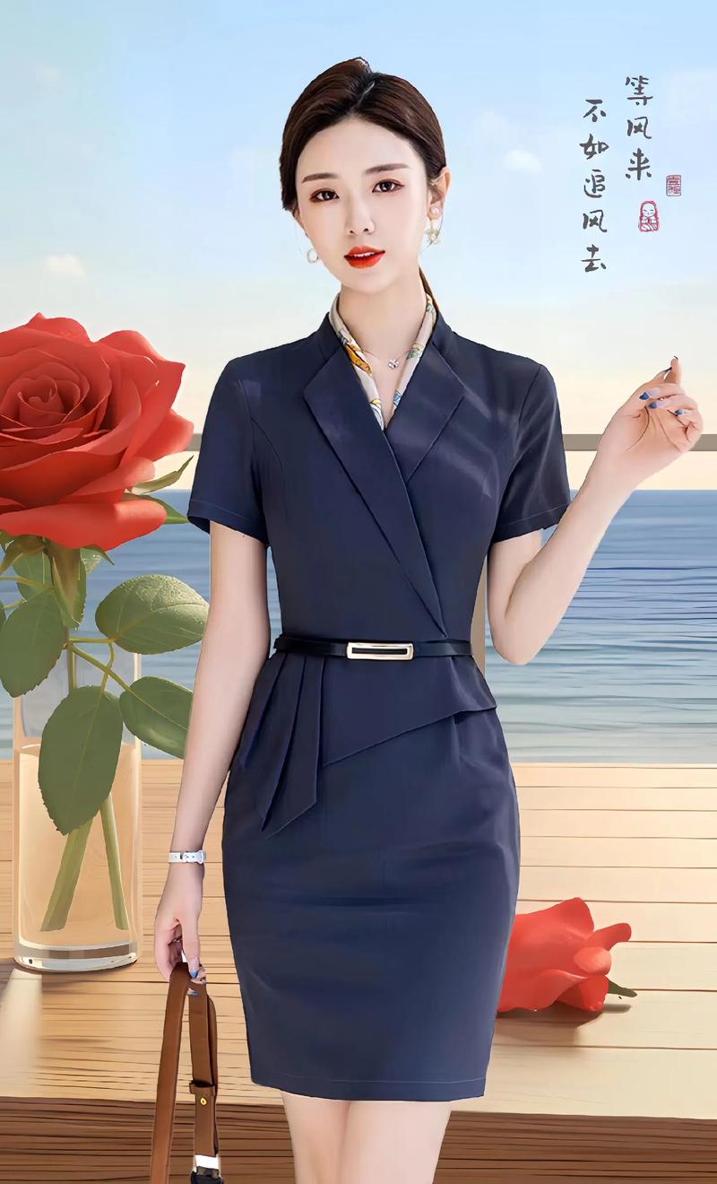 职业OL夏连衣裙选款有啥讲究？-图1