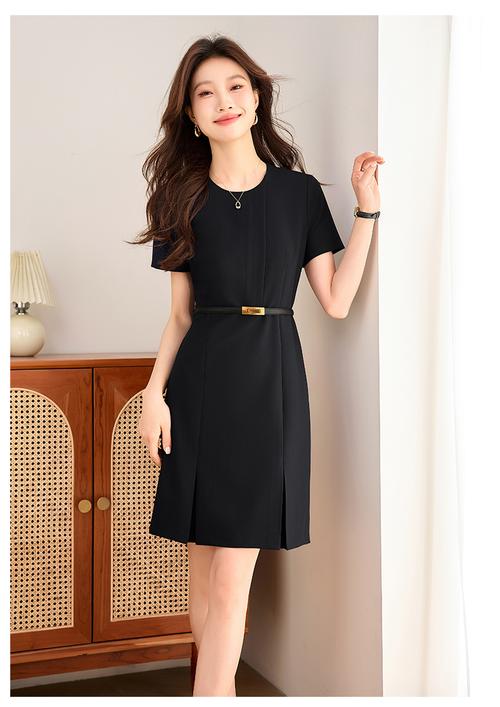职业OL夏连衣裙选款有啥讲究？-图2