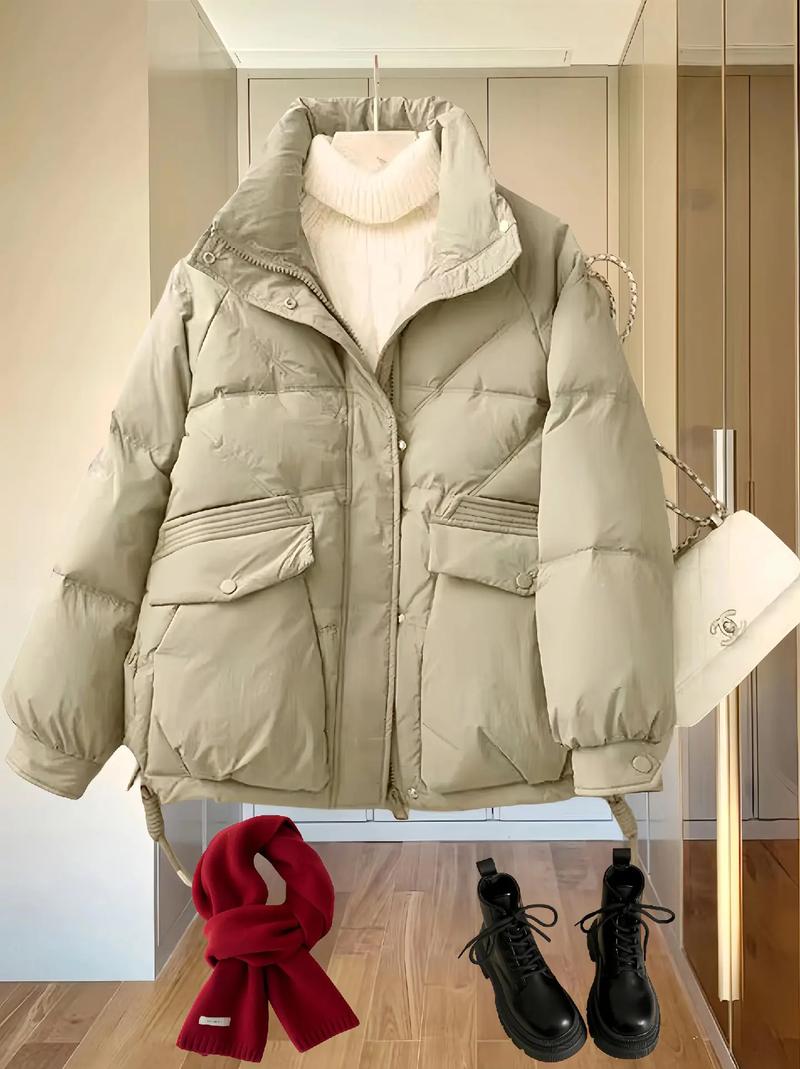 最流行的冬季女装棉衣-图2