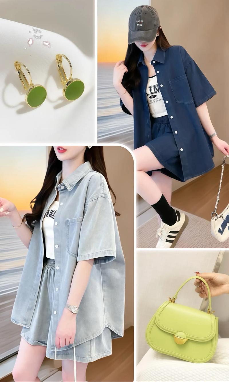 韩版牛仔套装新款，显瘦百搭怎么选？-图2