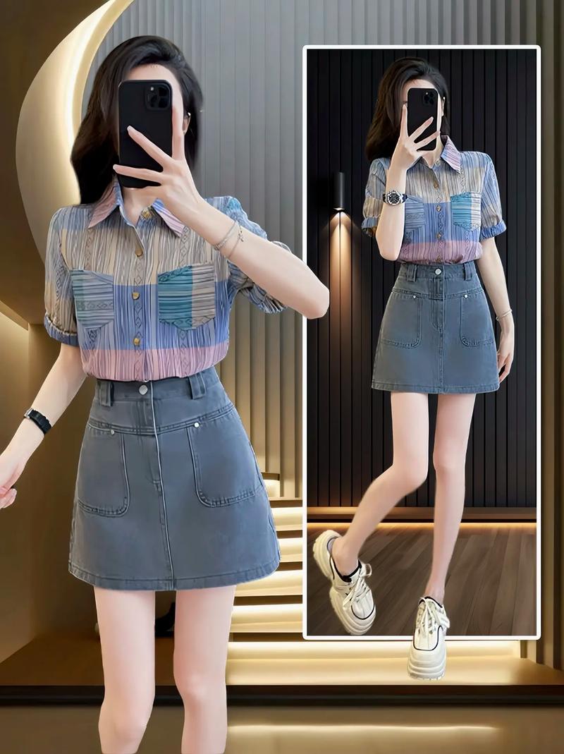 时尚潮流女装品牌套装-图3