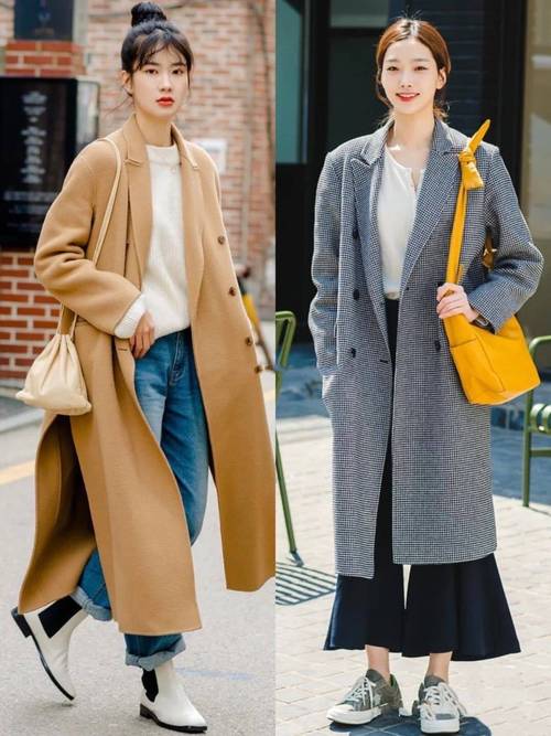韩系冬季女装街拍,怎么搭出氛围感?-图1 韩系冬季女装街拍,怎么搭出氛围感?-图1