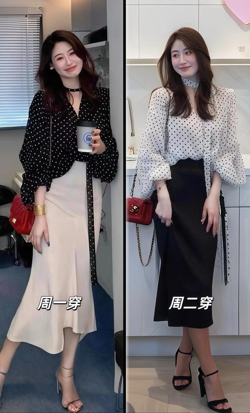 波点女装怎么搭好看?-图1 波点女装怎么搭好看?-图1