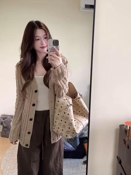 秋冬女装可爱搭配图片-图3