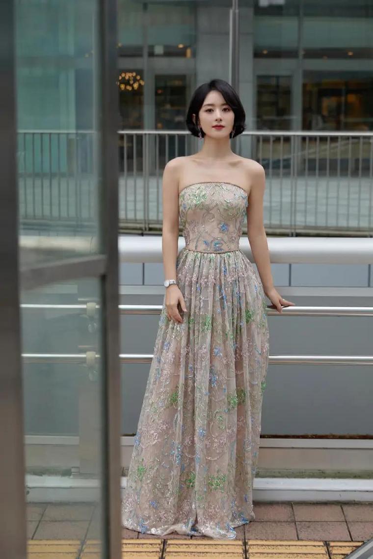 短发穿礼服有哪些风格图片推荐？-图1