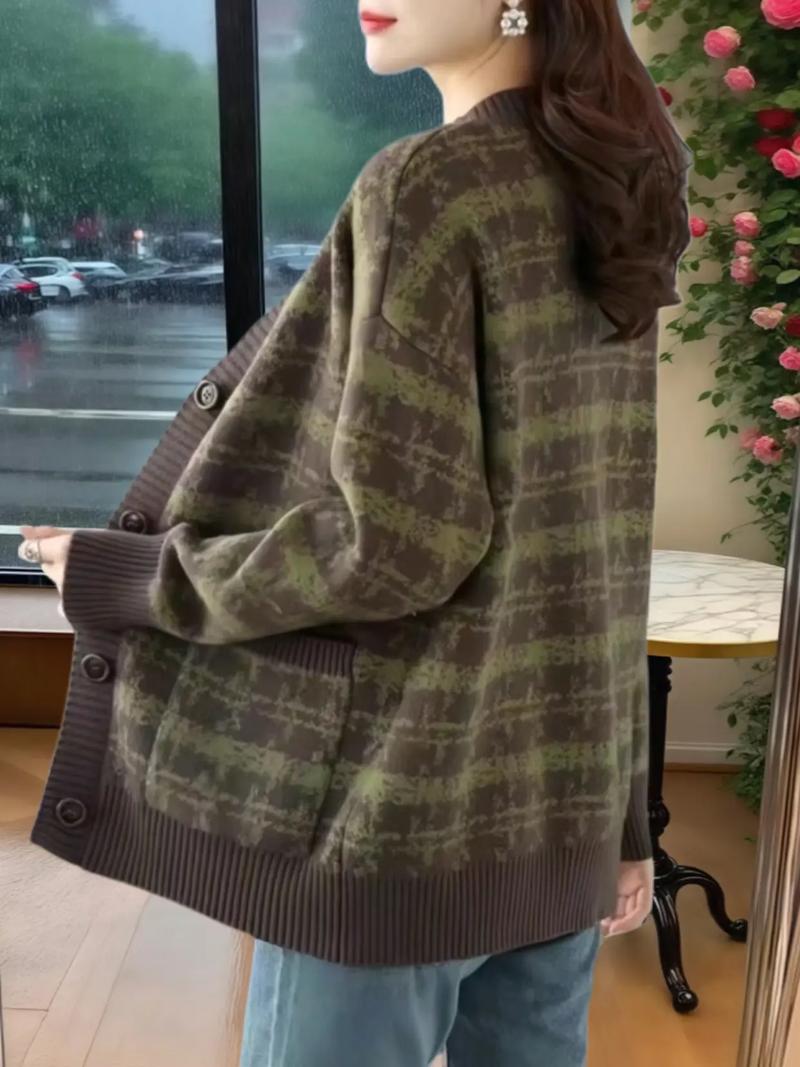 格子外套女装怎么选？-图2