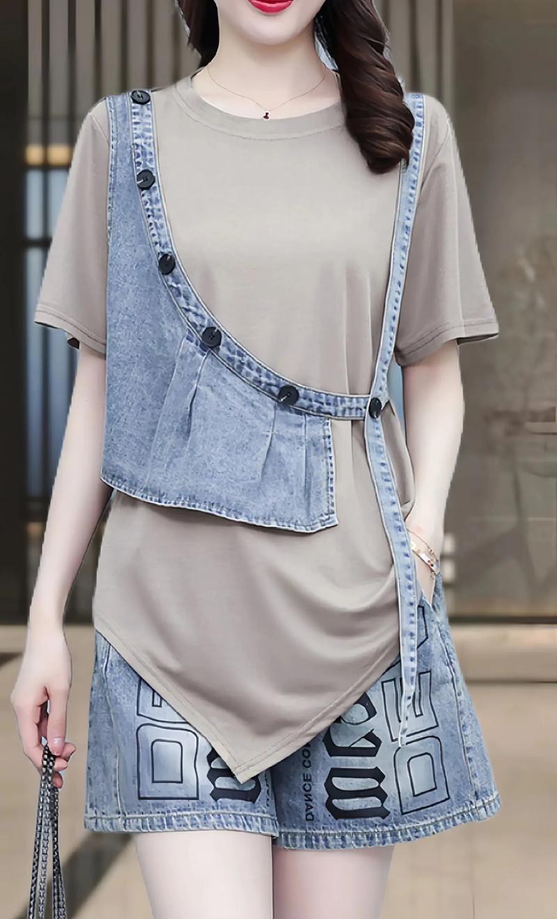 夏季女装套装有哪些热门款式？-图2