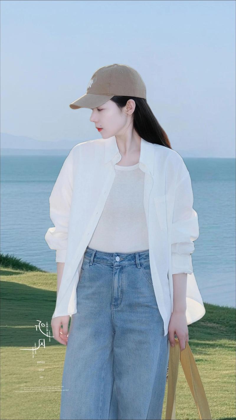 白色休闲女衬衫怎么搭才出彩？-图1