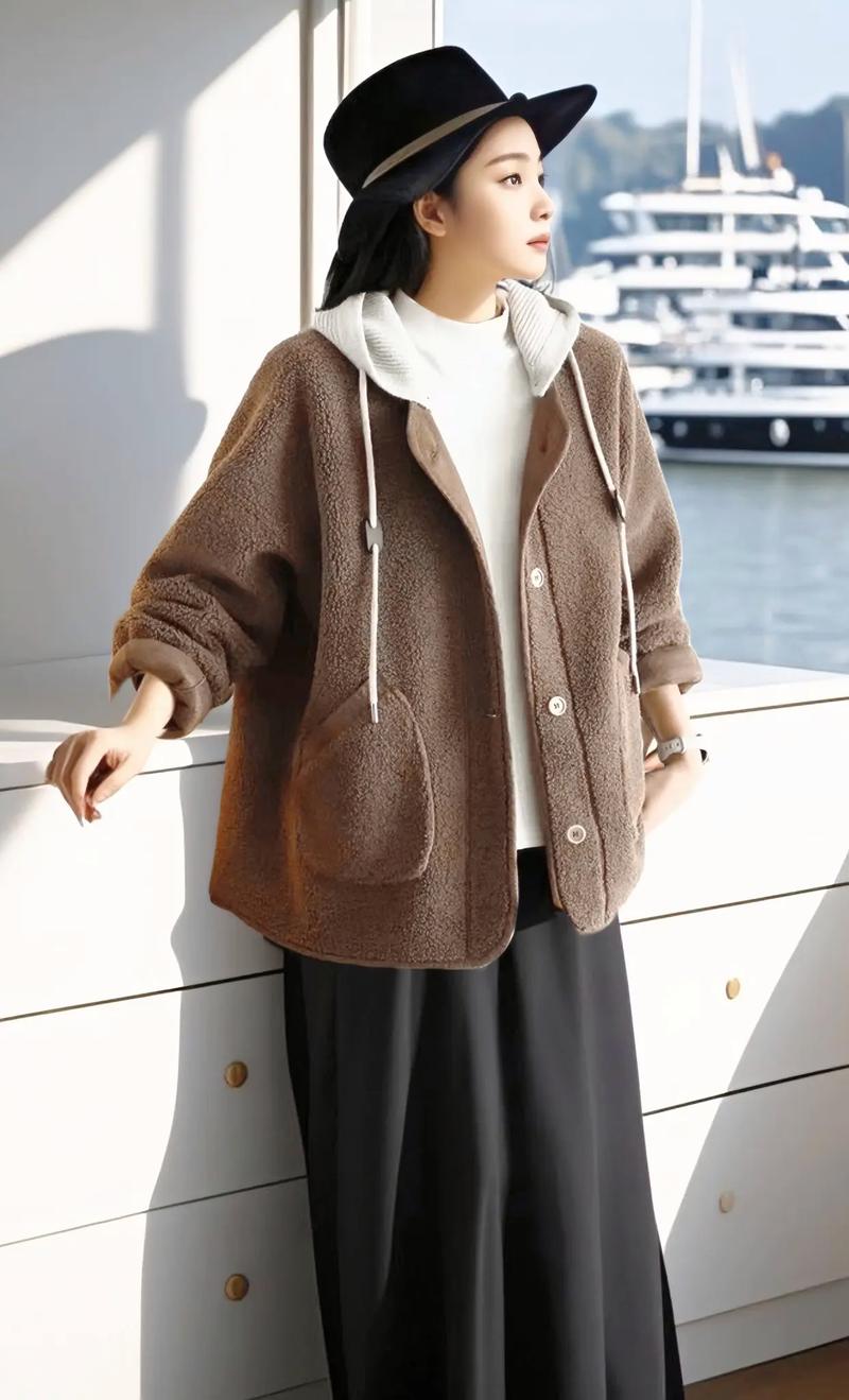 冬季微胖学生女装怎么搭显瘦？-图1