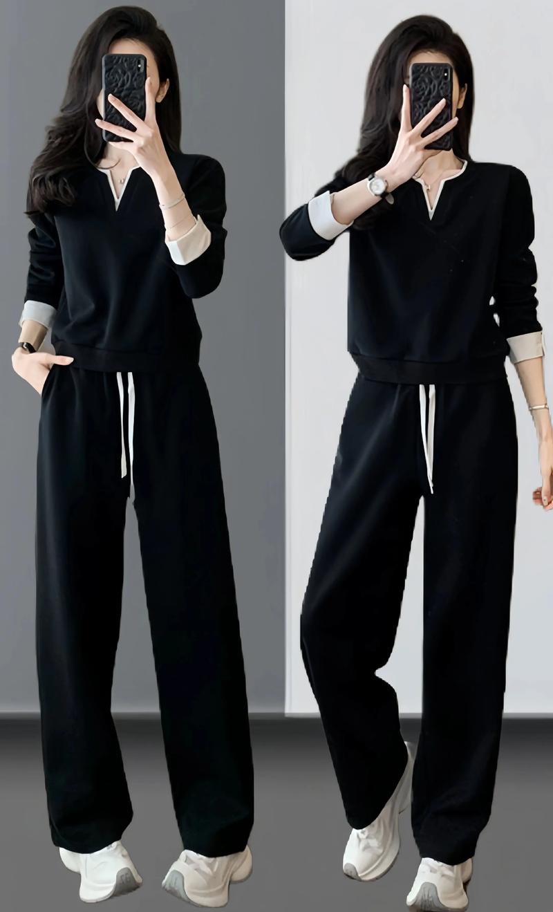 运动女装休闲套装图片有哪些款式？-图2