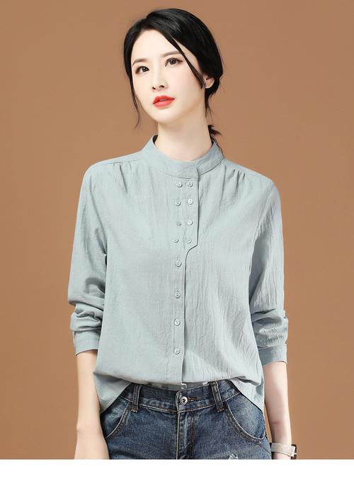 春季衬衫女装图片大全，选哪款更百搭？-图1