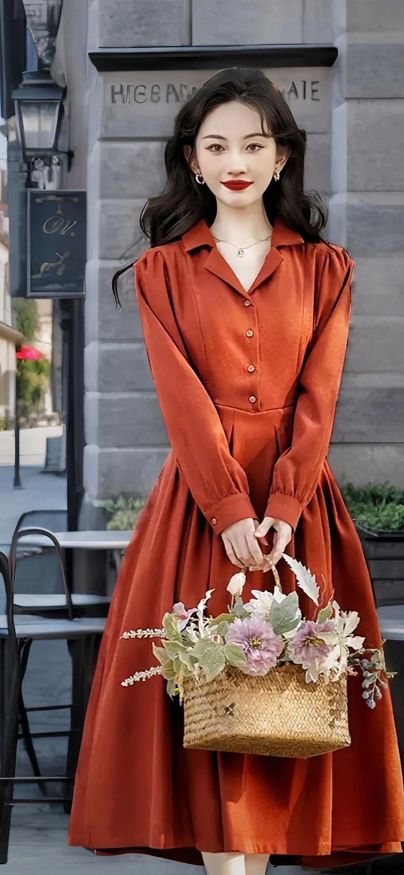 复古女装图片如何制作？-图1