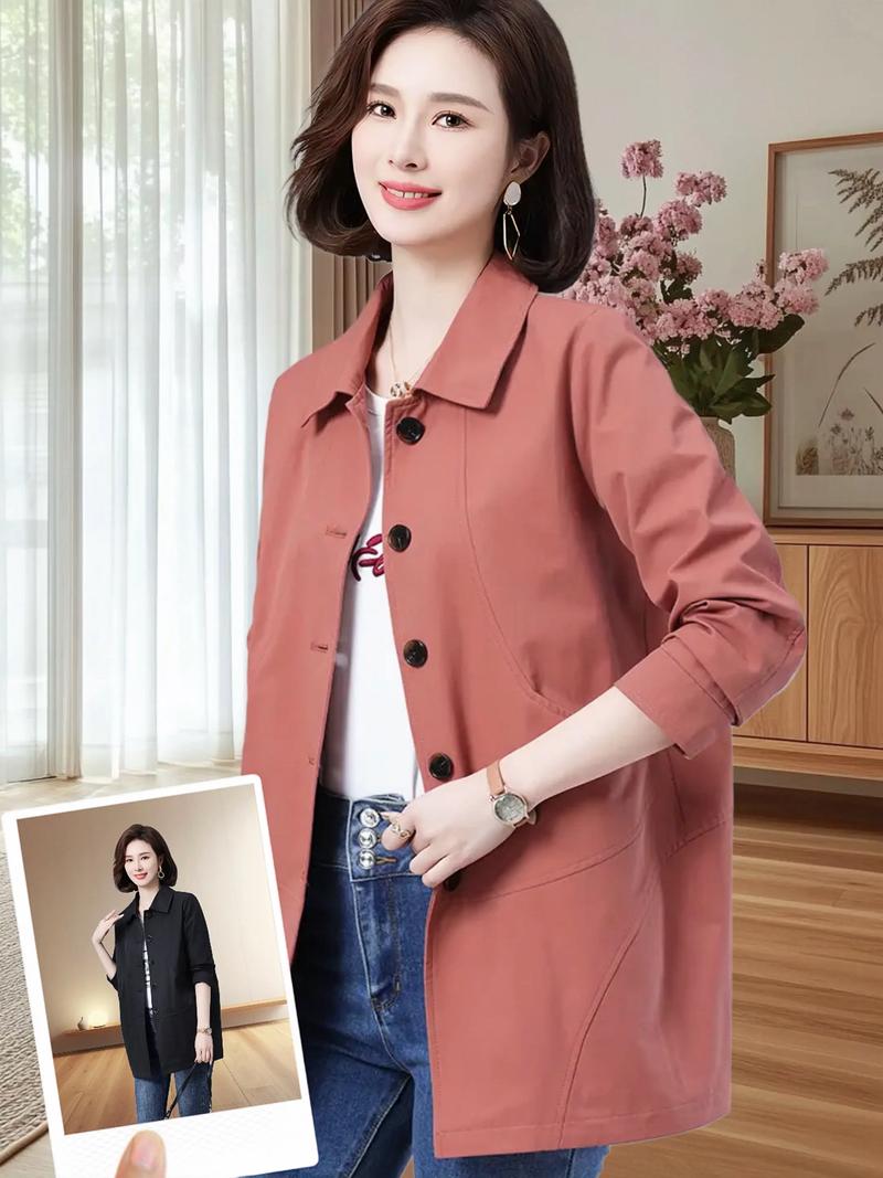春季女装风衣新款,选哪款更显瘦百搭?-图1 春季女装风衣新款,选哪款更显瘦百搭?-图1