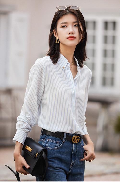 真丝衬衫新款怎么搭更出彩？-图1