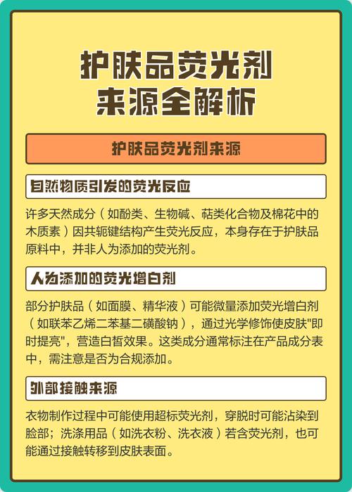 护肤品含荧光剂怎么查？-图1