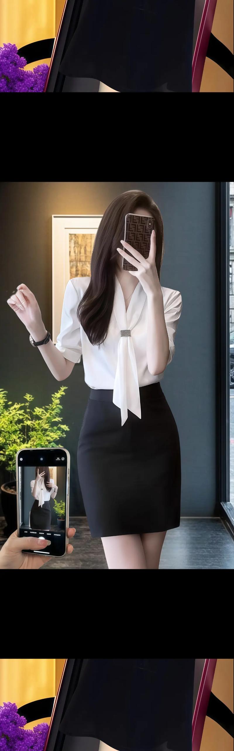 时尚职场夏季女装，如何兼顾得体与清凉？-图2