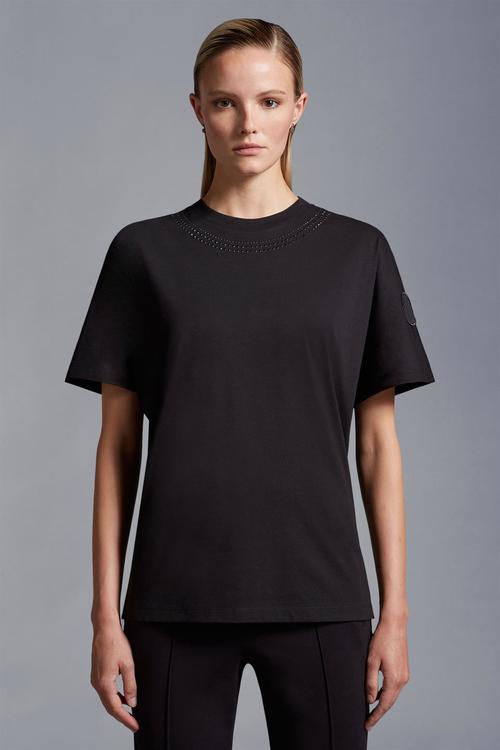 这款黑色短袖上衣图片,有哪些款式细节?-图2 这款黑色短袖上衣图片,有哪些款式细节?-图2