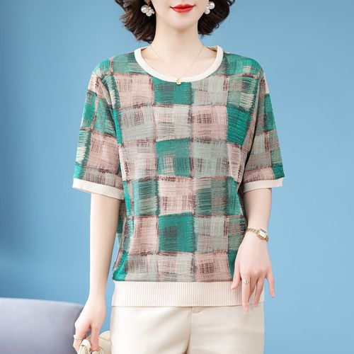 夏装格子女装图片,怎么搭才显瘦?-图1 夏装格子女装图片,怎么搭才显瘦?-图1