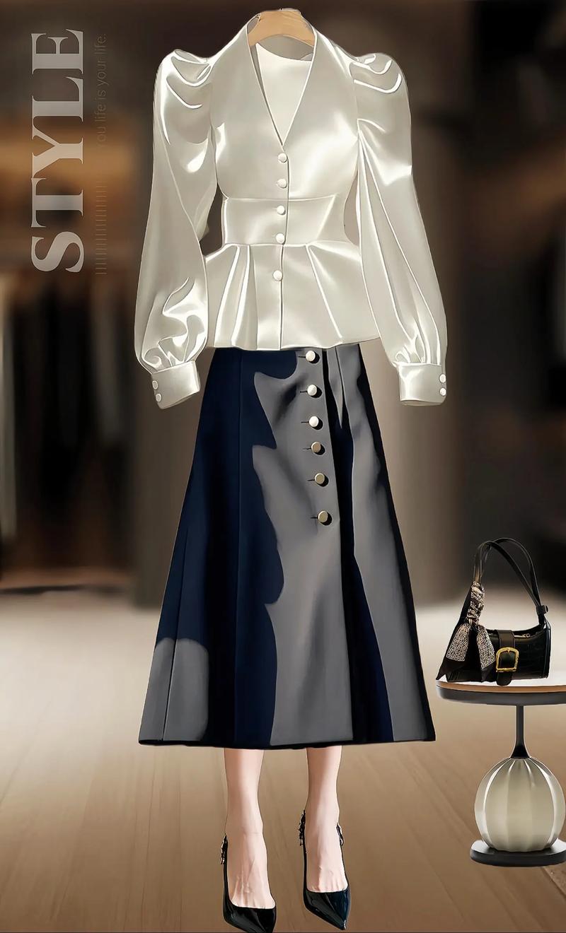 通勤女装如何优雅搭配？-图1