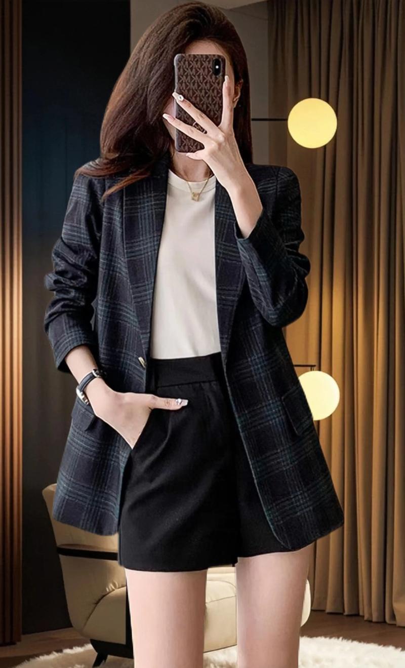 休闲女装西服怎么搭？图片灵感看这里！-图1