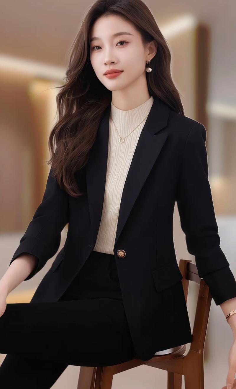 休闲女装西服怎么搭？图片灵感看这里！-图2