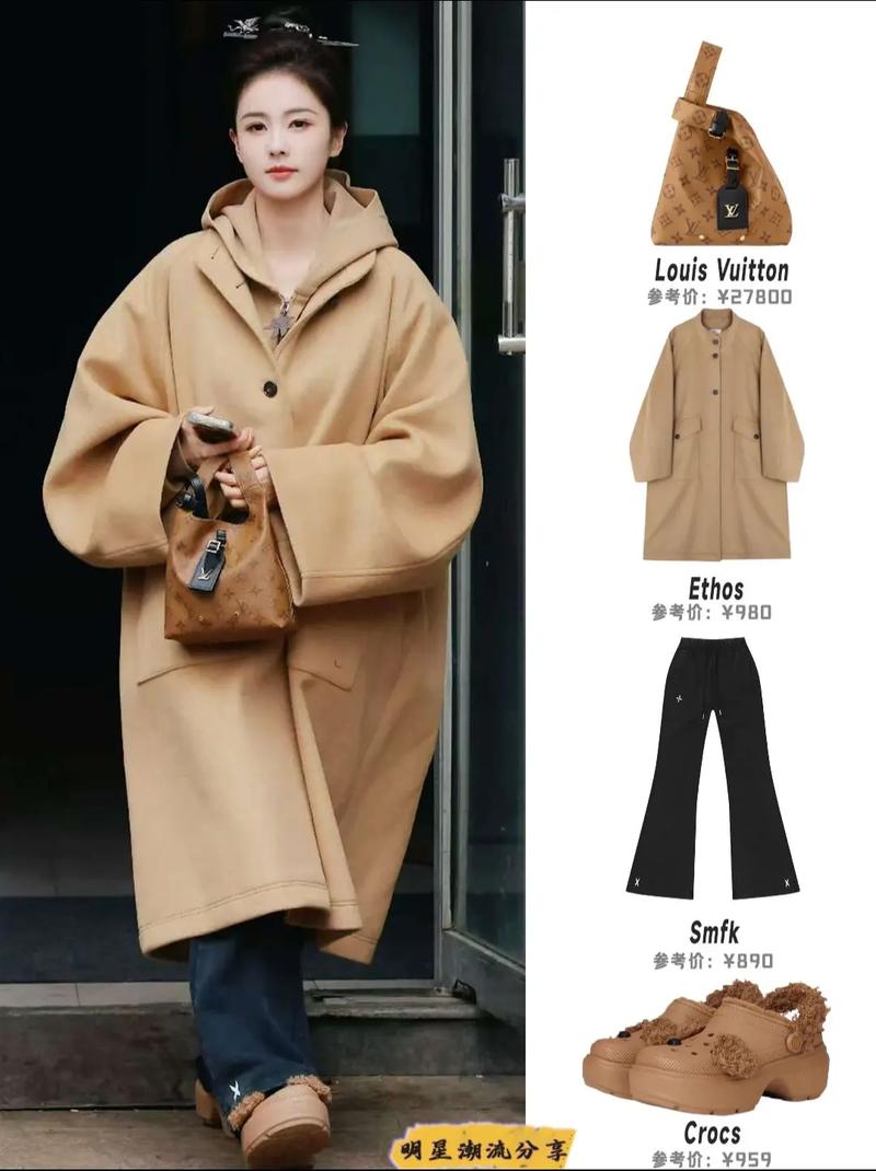 明星宽松冬衣外套女装-图1