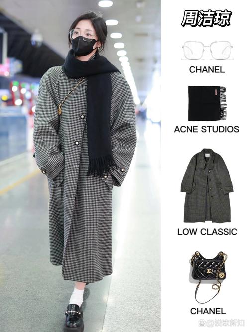 明星宽松冬衣外套女装-图2