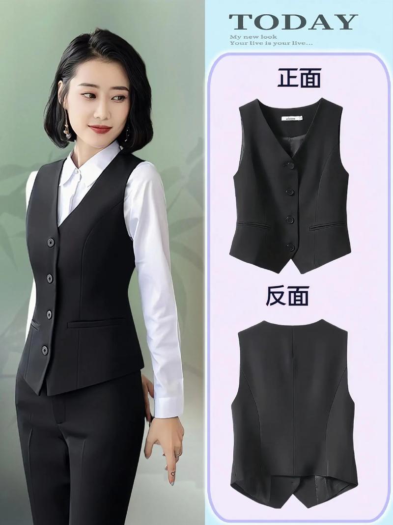 哪种马甲外套背心更显瘦百搭？-图1