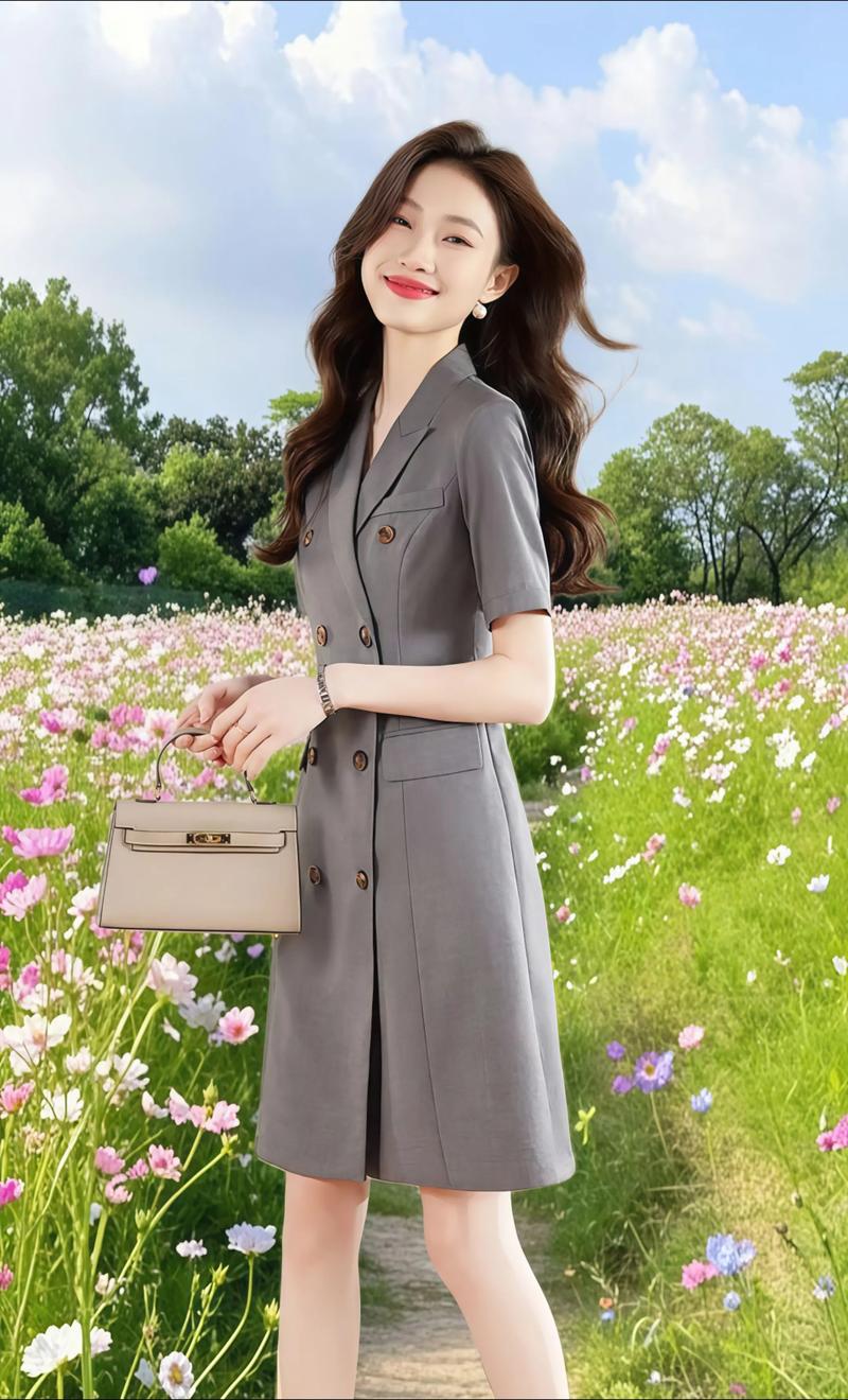 新款夏职业女装，如何兼顾优雅与职场实用性？-图2