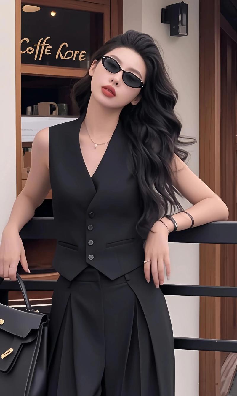 女装西服背心怎么搭才好看？-图2