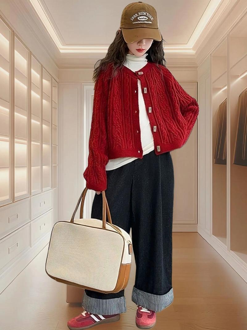 针织外套怎么搭才好看？-图1