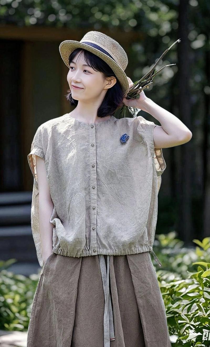 夏季宽松休闲女装，哪些款式更显瘦百搭？-图1