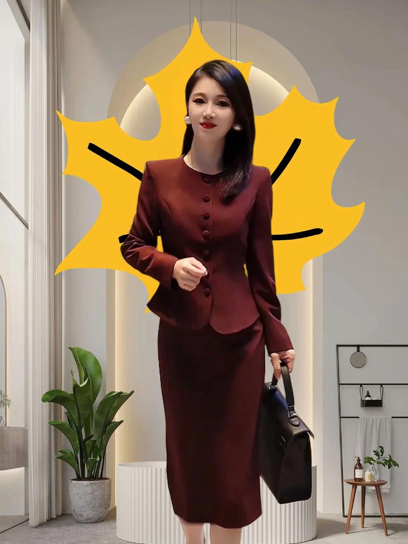 秋冬女装套装有哪些款式推荐？-图1