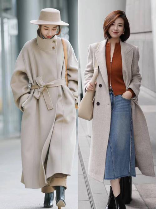 冬季中年瘦高女装怎么搭显气质？-图3