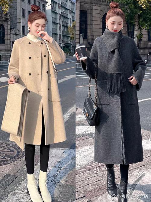 冬季毛呢外套怎么搭才显瘦时髦？-图2