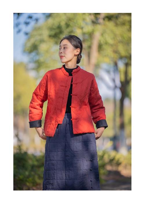 秋冬棉麻民族文艺女装-图3