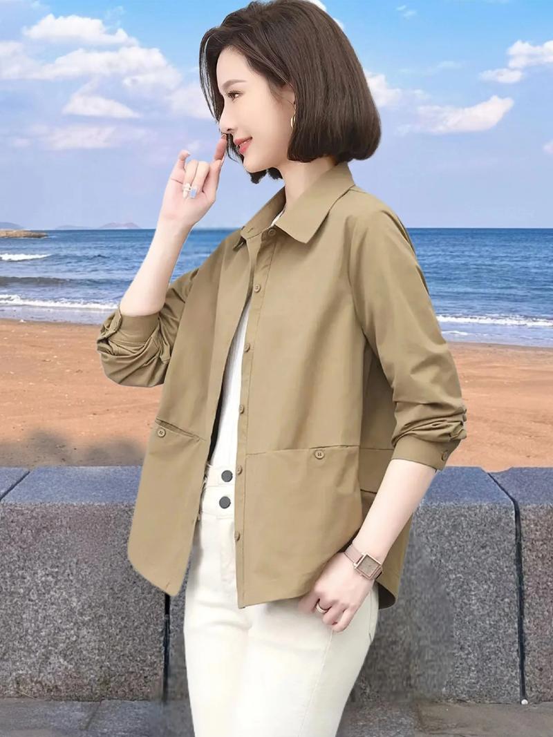 秋季外衣女装图片，哪款更适合你？-图1