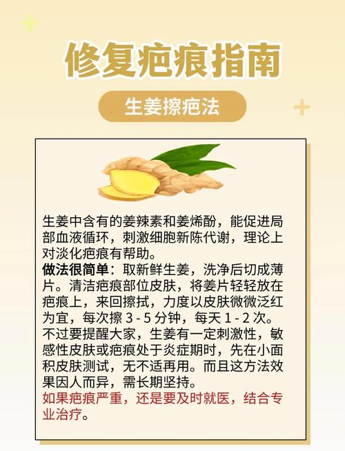 生姜片祛痘印一天用几次合适？-图3