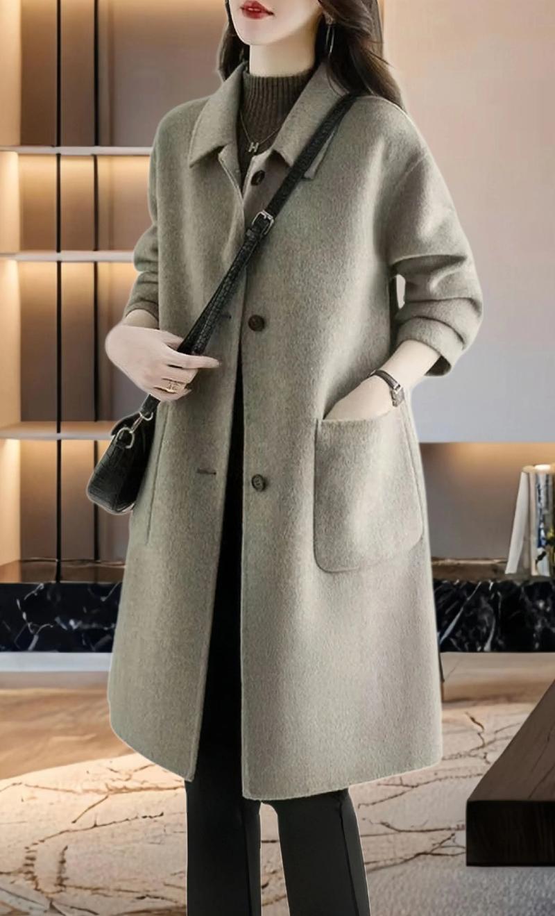 完美组合女装毛呢大衣，如何搭配更出彩？-图1