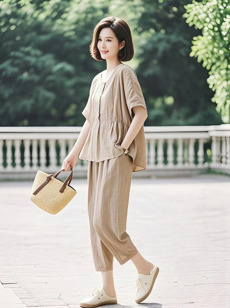 时尚中年夏季女装，如何搭配更显气质？-图3