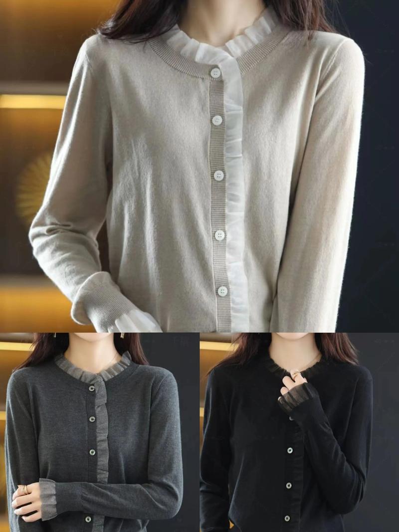 秋季毛衣怎么搭才好看？-图3