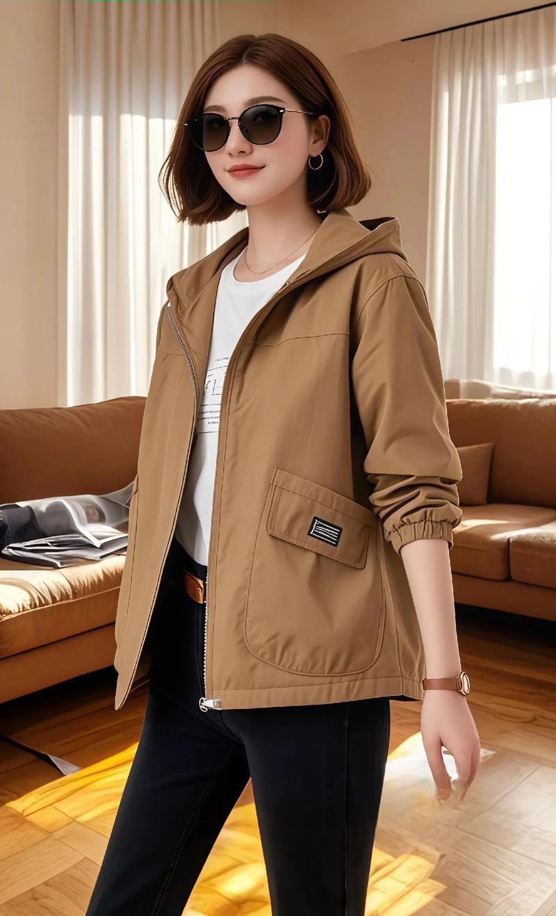 休闲外套女装款式有哪些流行选择？-图1