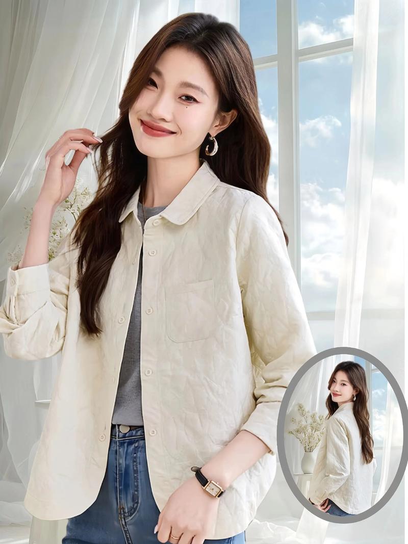 微胖春装外套新款怎么选？-图2