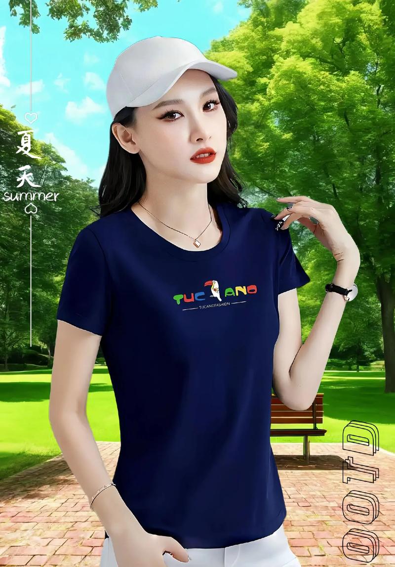 淘宝时尚短袖女装图片-图1