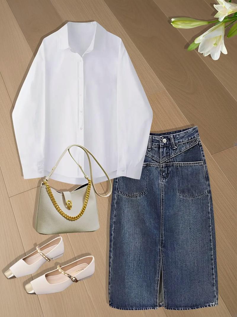 时尚牛仔女装图片大全有哪些款式？-图3